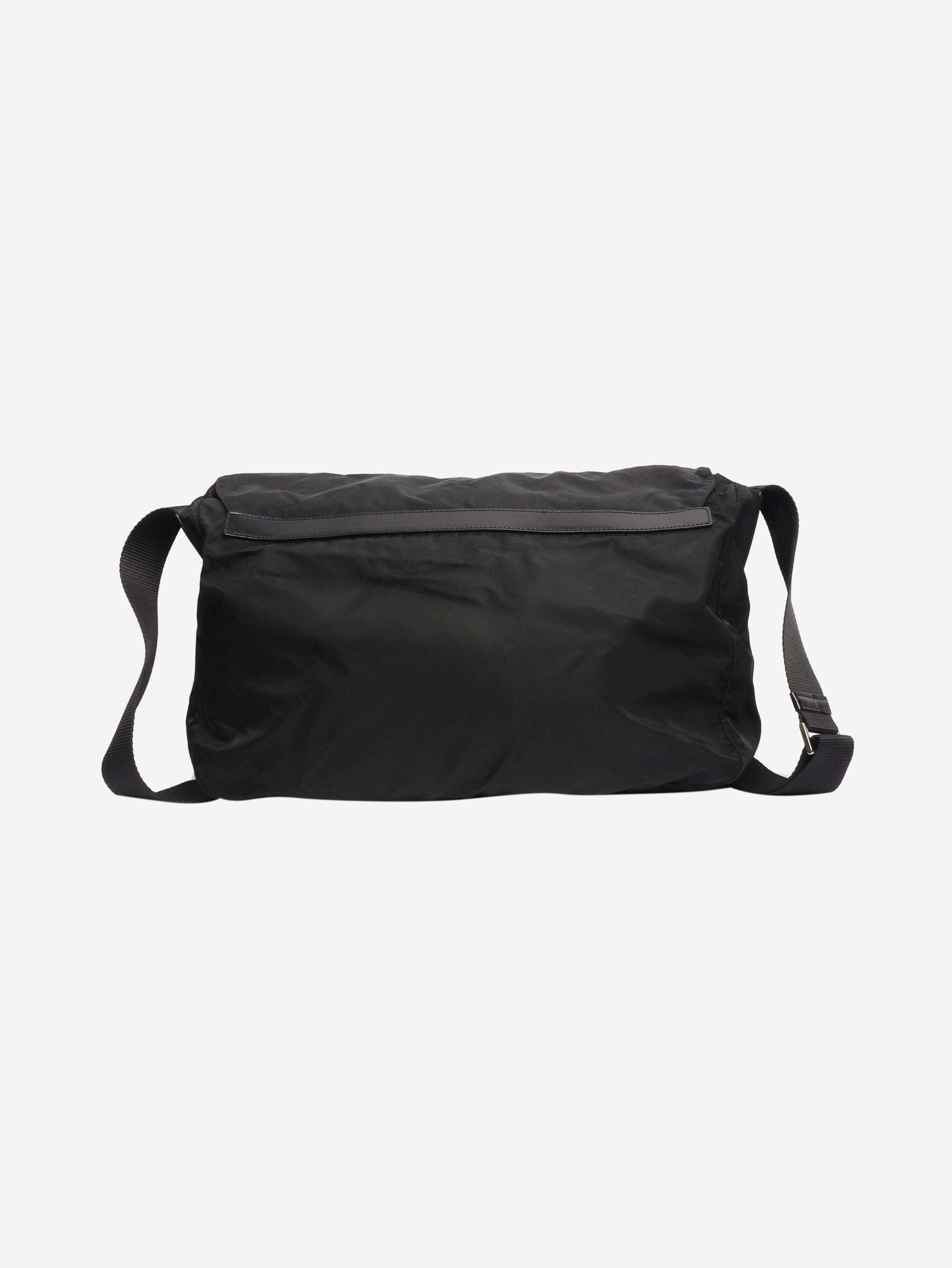 Black nylon satchel bag Cross Body Bags Prada 