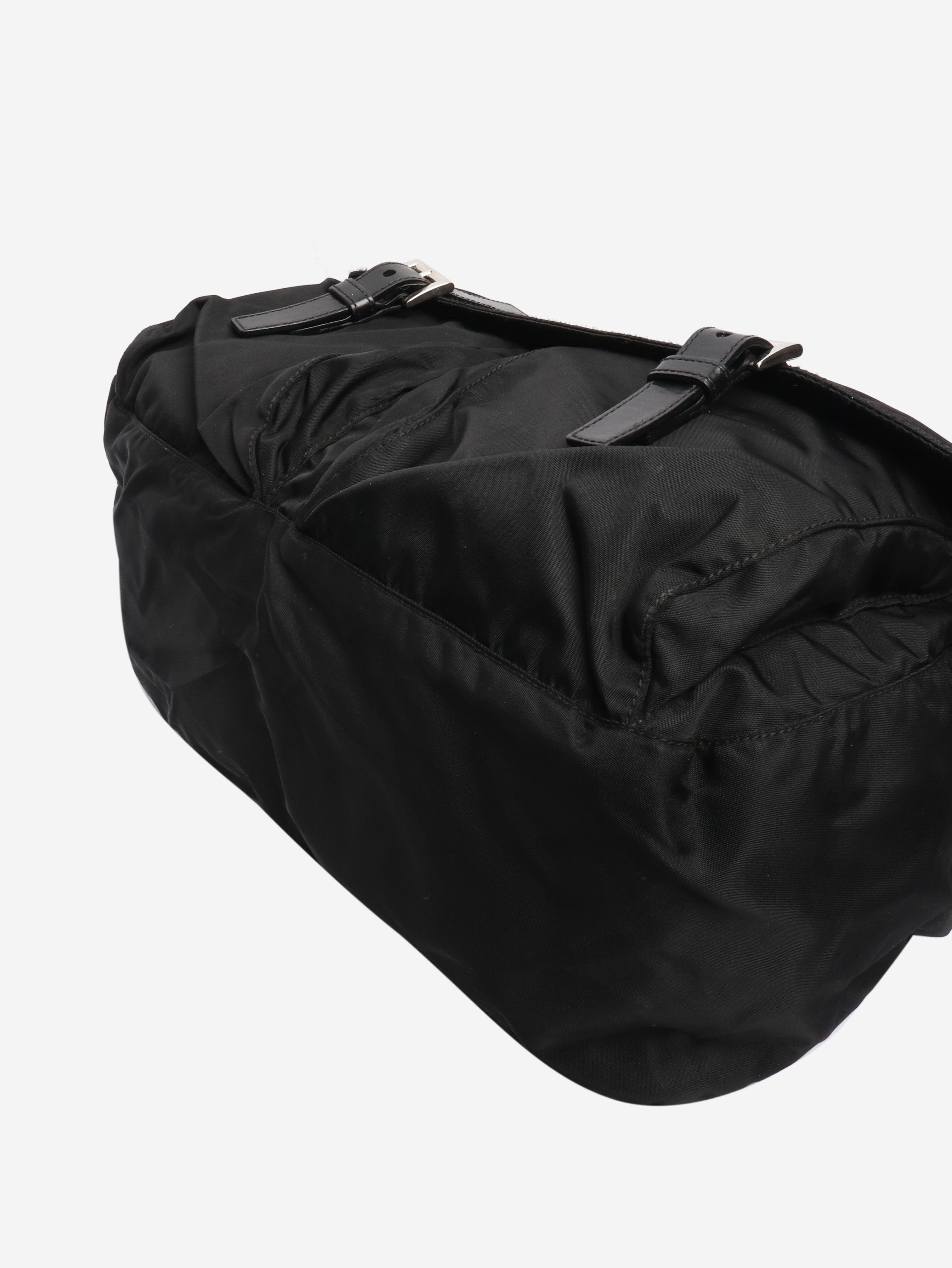 Black nylon satchel bag Cross Body Bags Prada 