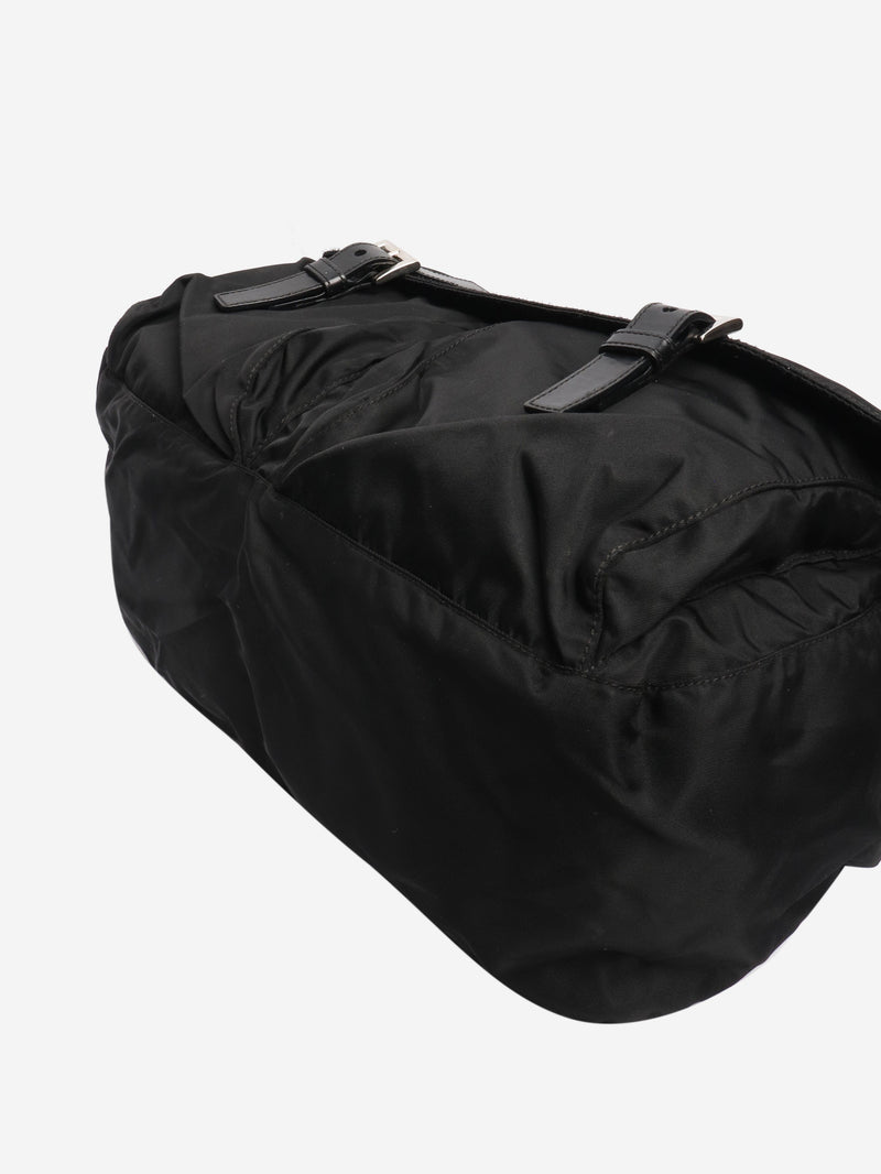 Black nylon satchel bag Cross Body Bags Prada 