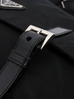 Black nylon satchel bag Cross Body Bags Prada 