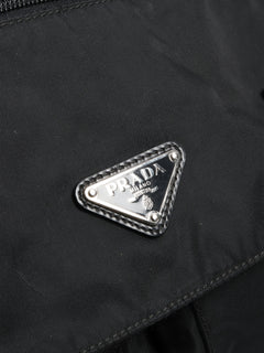 Black nylon satchel bag Cross Body Bags Prada 
