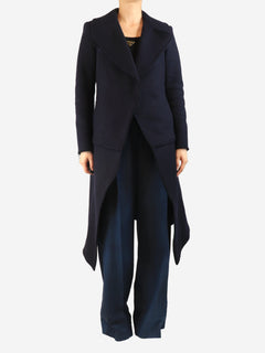 Navy wool coat - size UK 12 Coats & Jackets Celine 