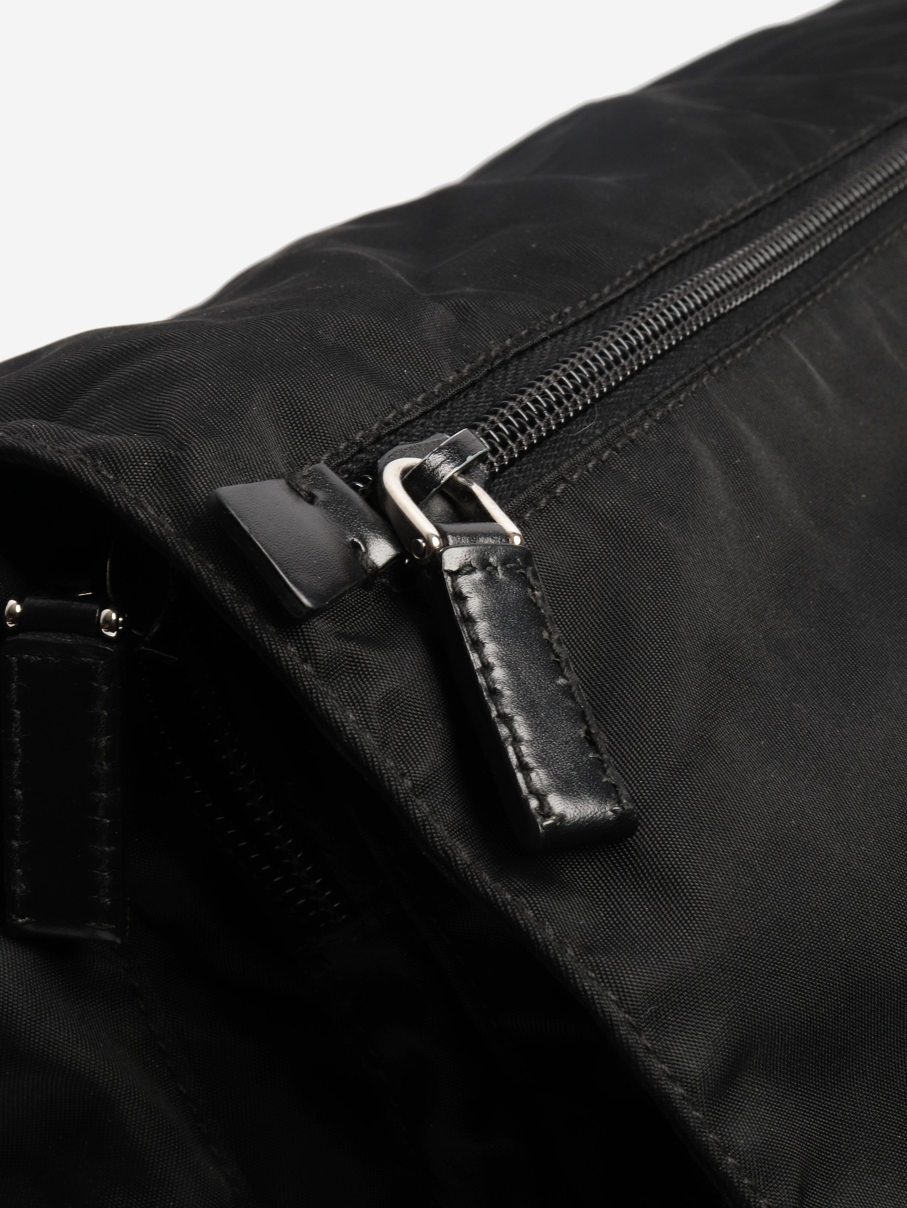 Black nylon satchel bag Cross Body Bags Prada 
