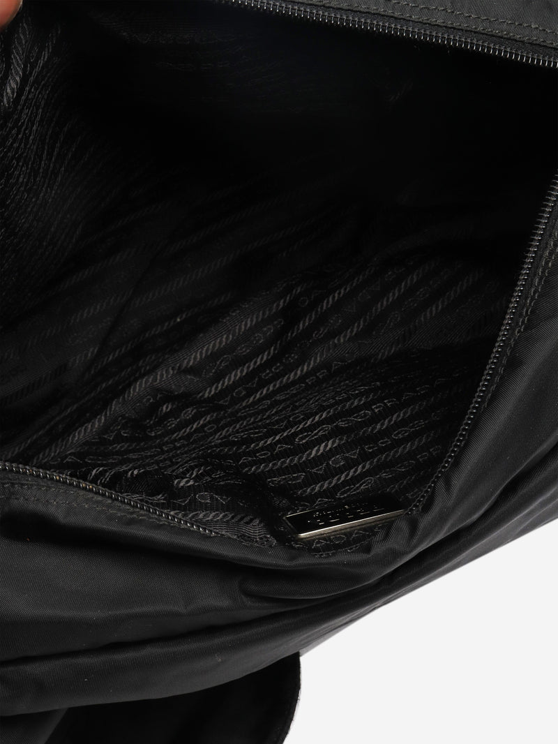 Black nylon satchel bag Cross Body Bags Prada 