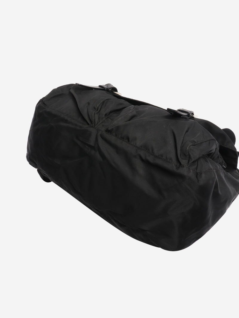 Black nylon satchel bag Cross Body Bags Prada 