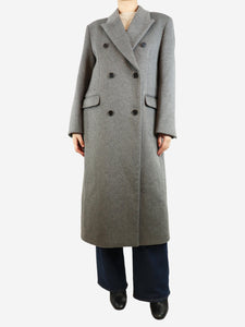 Marcela Grey double-breasted coat - size S