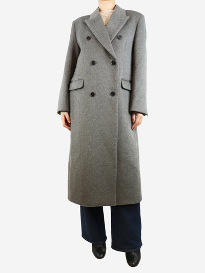 Grey double-breasted coat - size S Coats & Jackets Marcela 