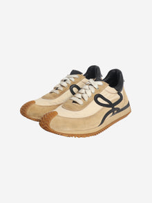 Brown flow runner suede trainers - size 37 Trainers Loewe 