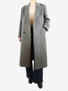 Marcela Grey double-breasted coat - size S