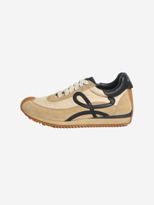 Brown flow runner suede trainers - size 37 Trainers Loewe 