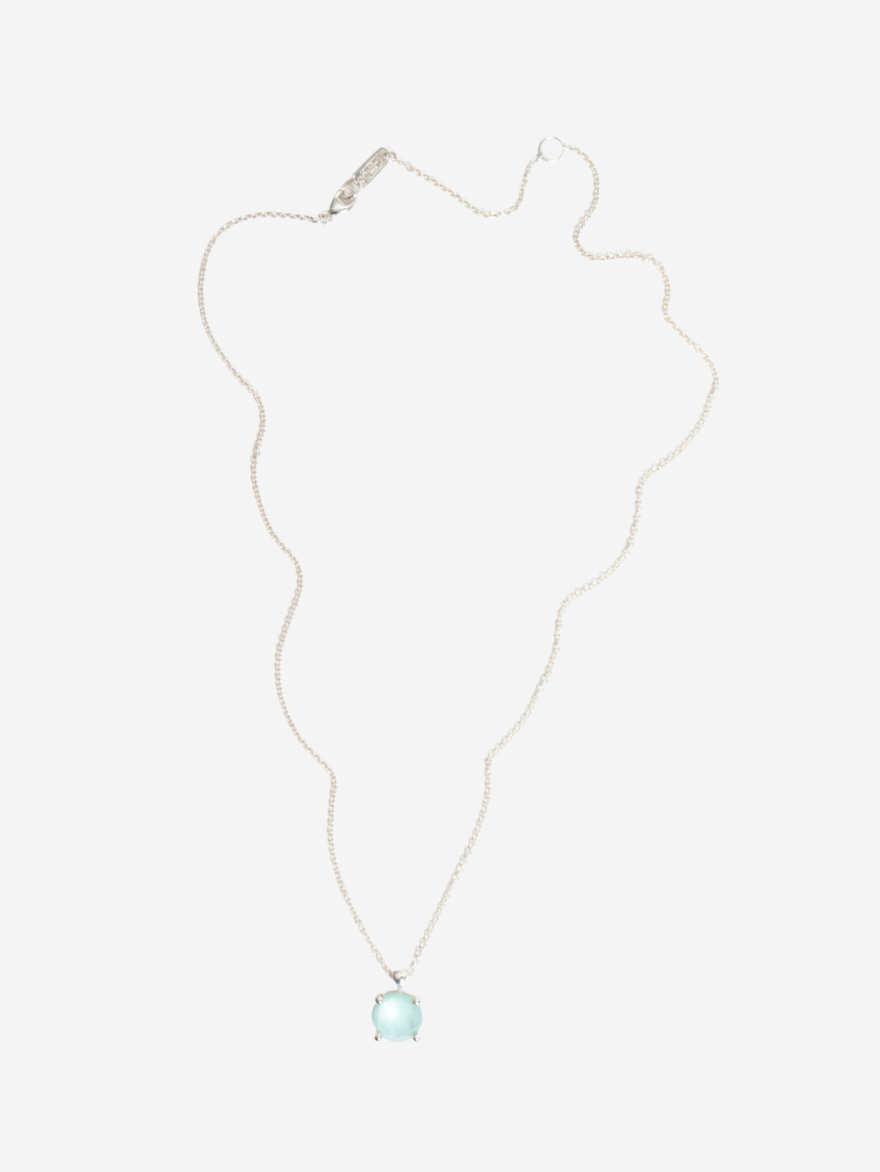 Silver blue stone pendant necklace Necklaces Ippolita 