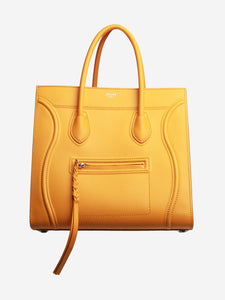 Celine Yellow Luggage bag