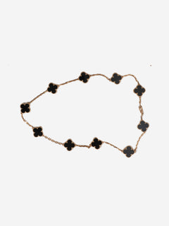 18k Yellow gold vintage Al Hambra 10 motifs necklace Necklaces Van Cleef & Arpels 