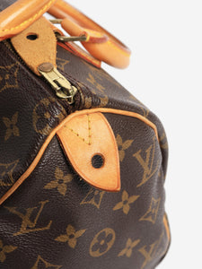 Louis Vuitton Brown vintage 1997 Monogram Speedy 25 bag