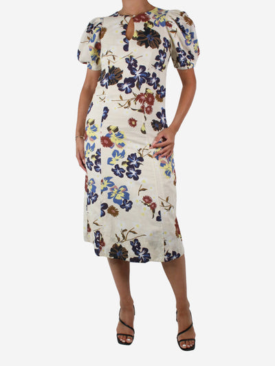 Multicolour floral printed dress - size US 4 Dresses Sea New York 