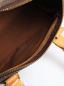 Louis Vuitton Brown vintage 1997 Monogram Speedy 25 bag