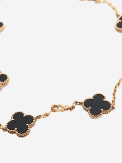 18k Yellow gold vintage Al Hambra 10 motifs necklace Necklaces Van Cleef & Arpels 