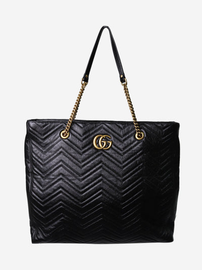 Black large Marmont leather tote Tote Bags Gucci 