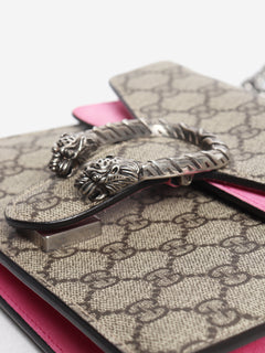 Brown and pink Dionysus shoulder bag
