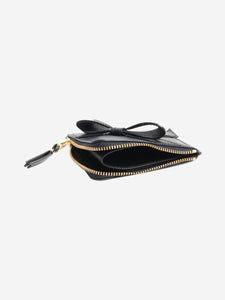 Comme Des Garçons Black Big-Bow zip wallet