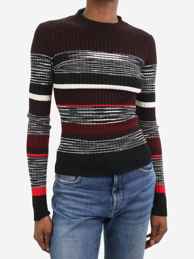 Multicoloured striped sweater - size UK 8 Knitwear Proenza Schouler 
