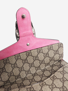 Brown and pink Dionysus shoulder bag