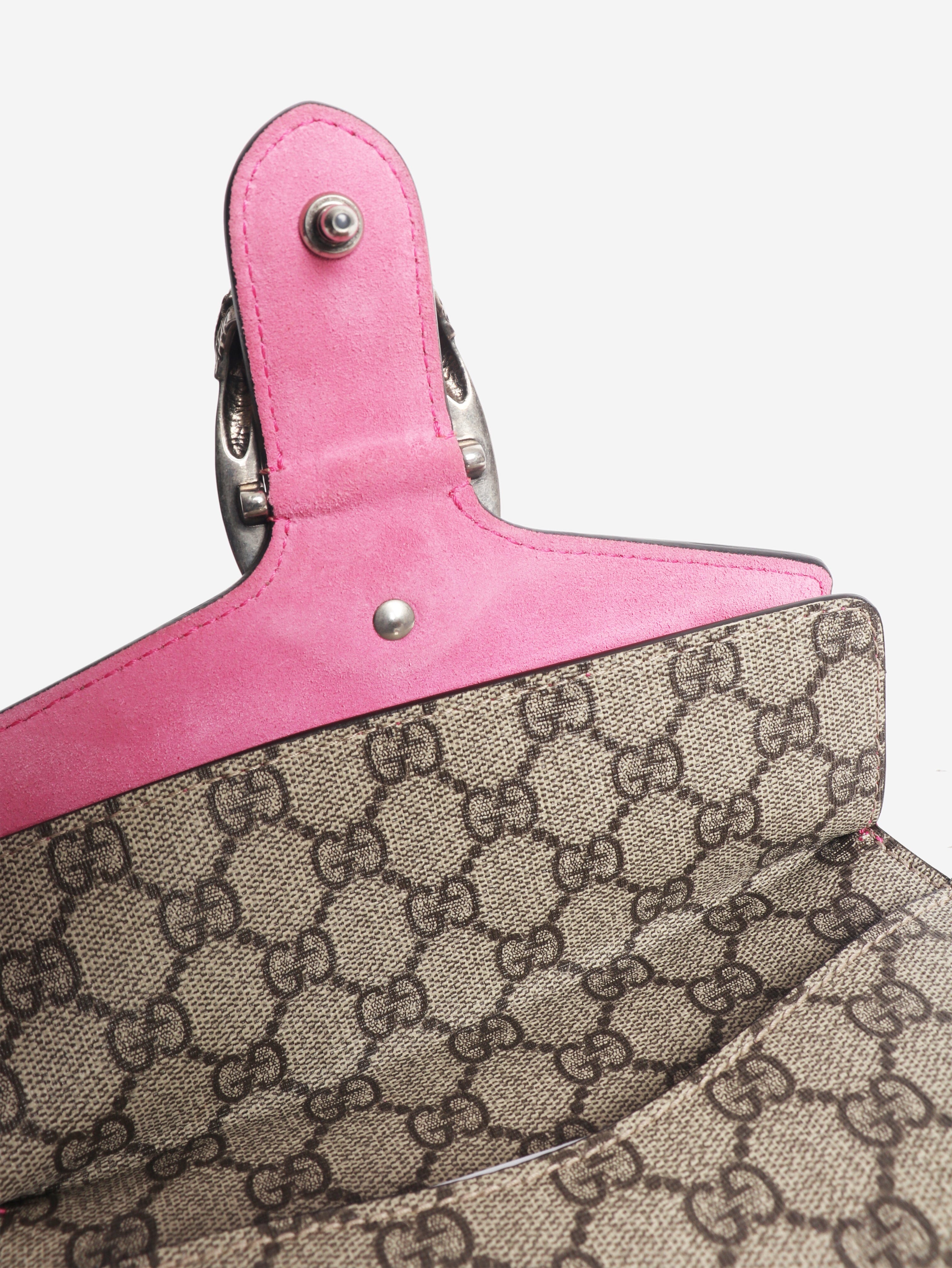 Brown and pink Dionysus shoulder bag