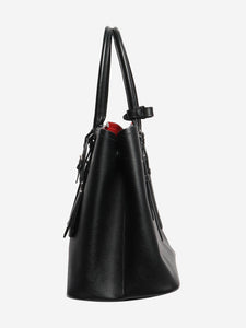 Prada Black Saffiano Cuir leather 2way bag