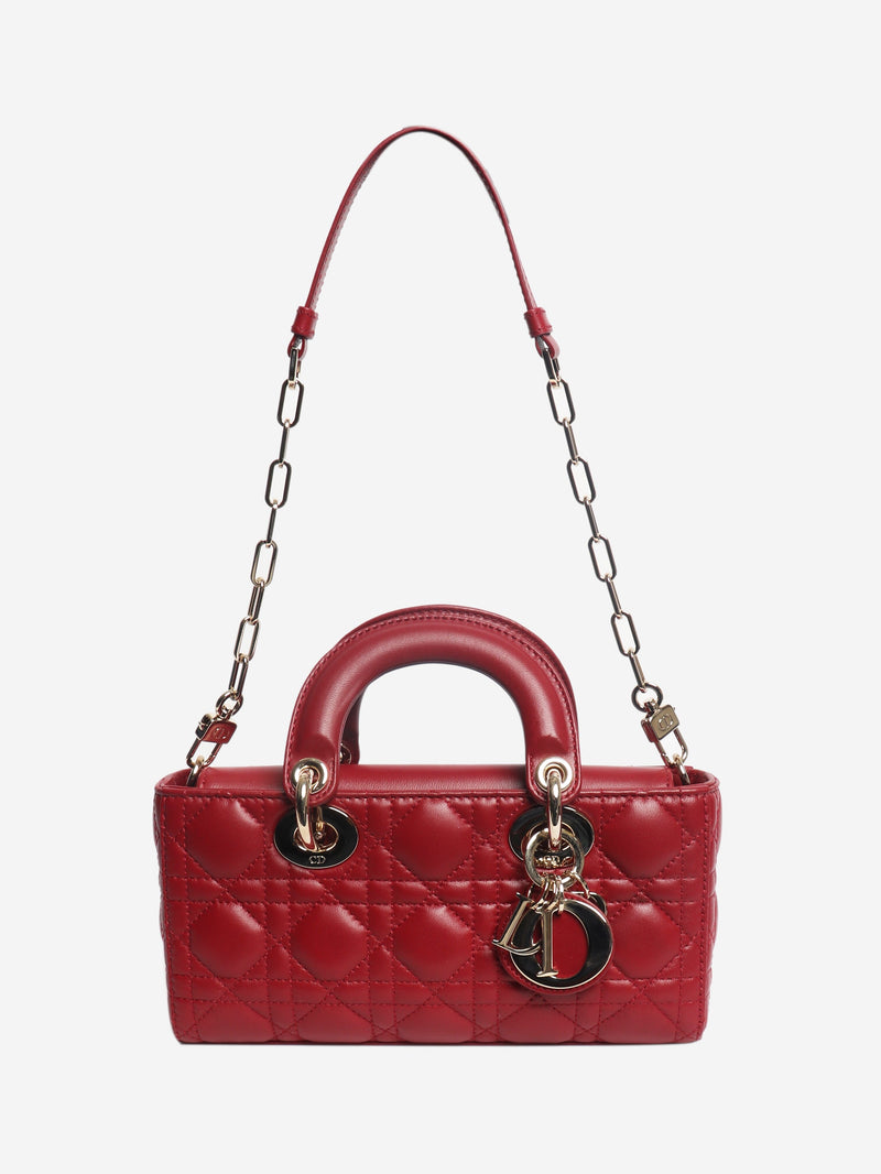 Hermitage red 2025 Or Mini Lady D-Joy bag Shoulder bags Dior 