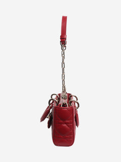 Hermitage red 2025 Or Mini Lady D-Joy bag Shoulder bags Dior 