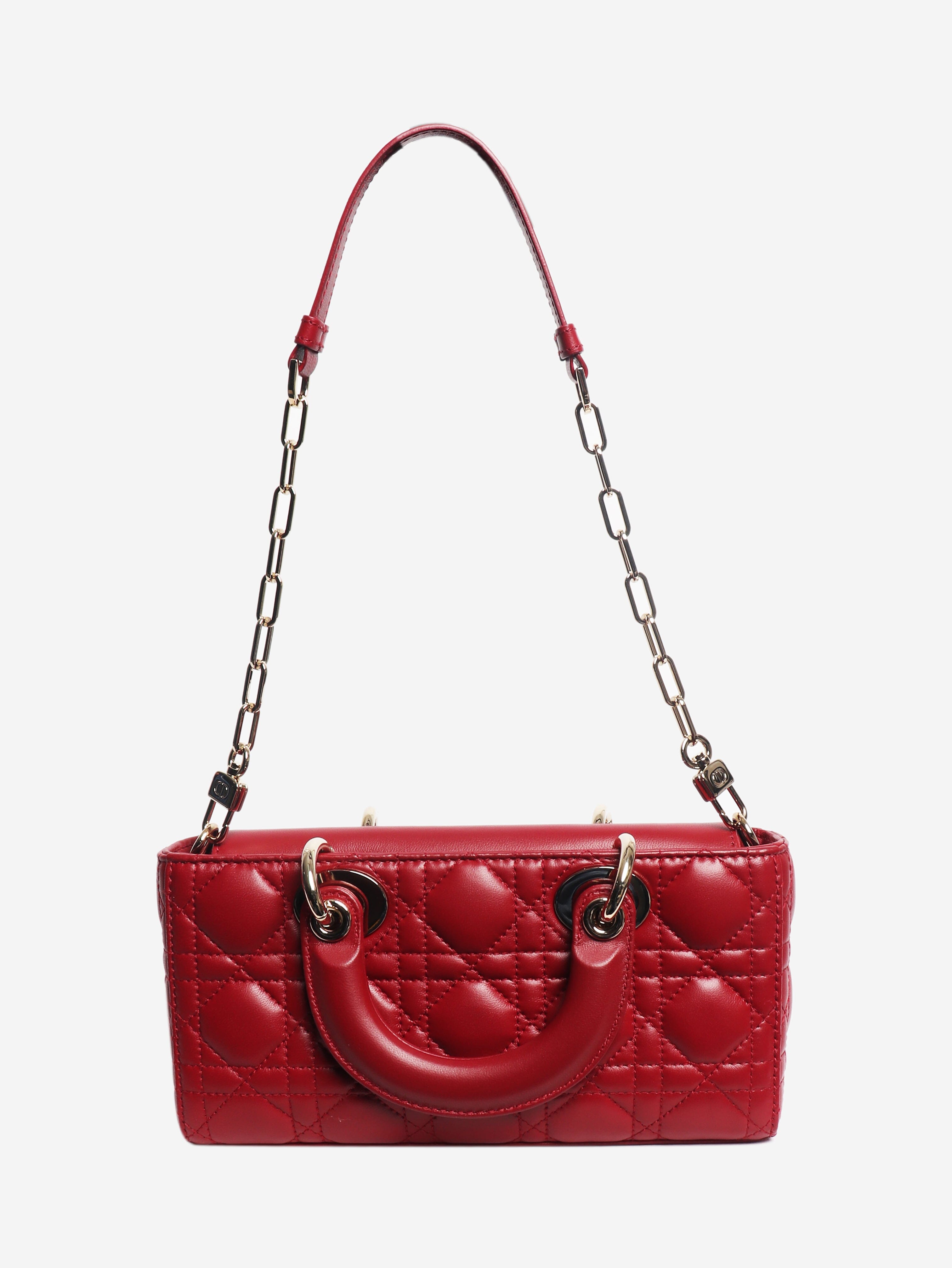 Hermitage red 2025 Or Mini Lady D-Joy bag Shoulder bags Dior 