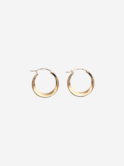 9k gold click hoops Jewellery Dinny Hall 