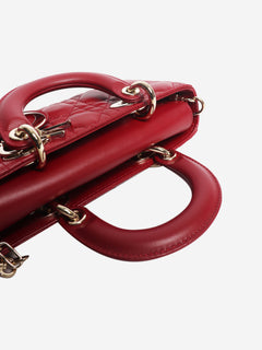 Hermitage red 2025 Or Mini Lady D-Joy bag Shoulder bags Dior 
