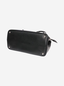Prada Black Saffiano Cuir leather 2way bag
