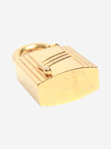 Sign of the Times Gold Annee Arbre 1998 Cadena padlock charm