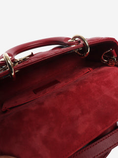 Hermitage red 2025 Or Mini Lady D-Joy bag Shoulder bags Dior 