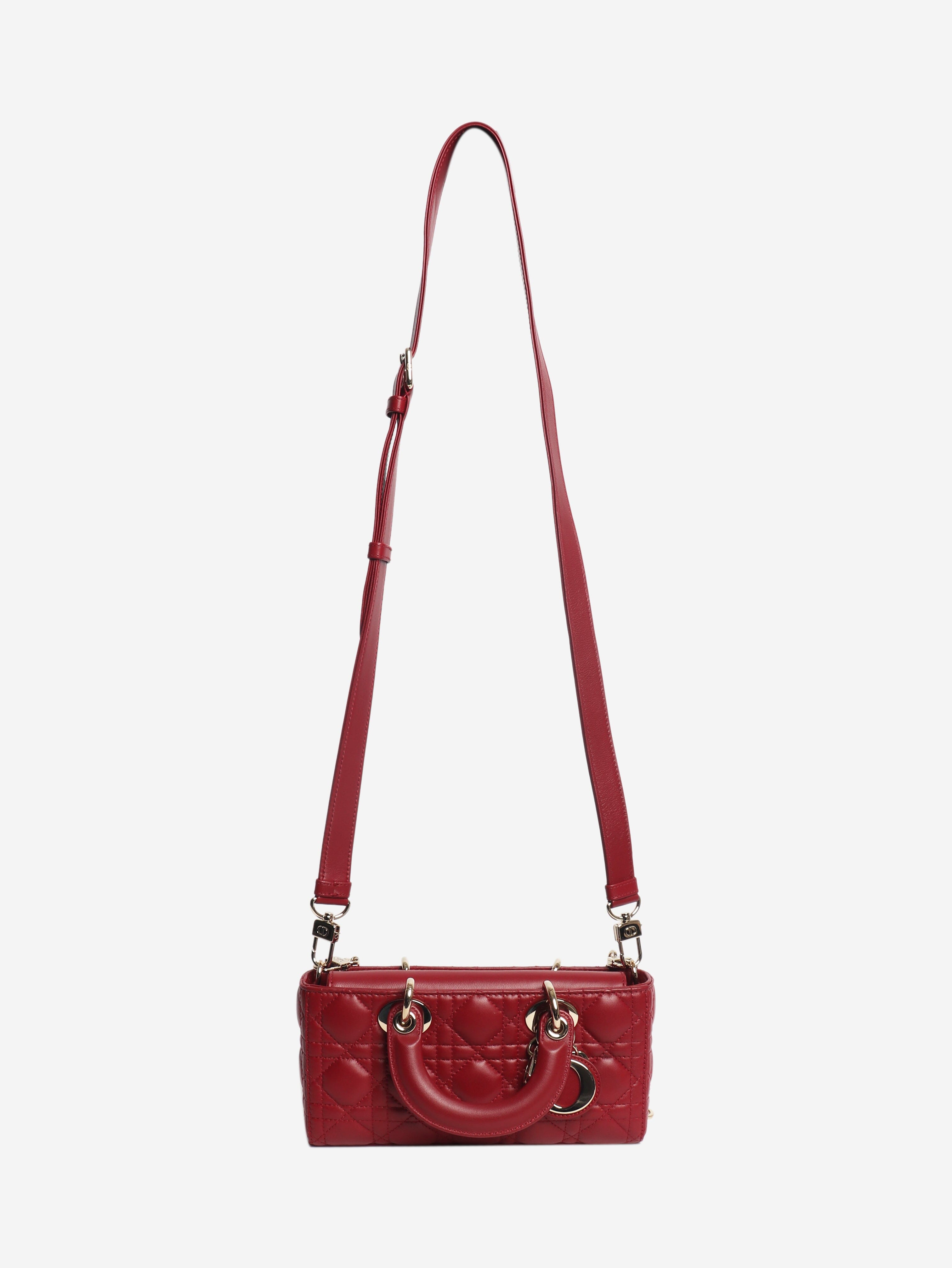 Hermitage red 2025 Or Mini Lady D-Joy bag Shoulder bags Dior 