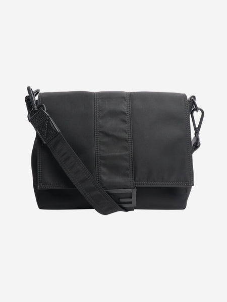 Black nylon Baguette bag product image