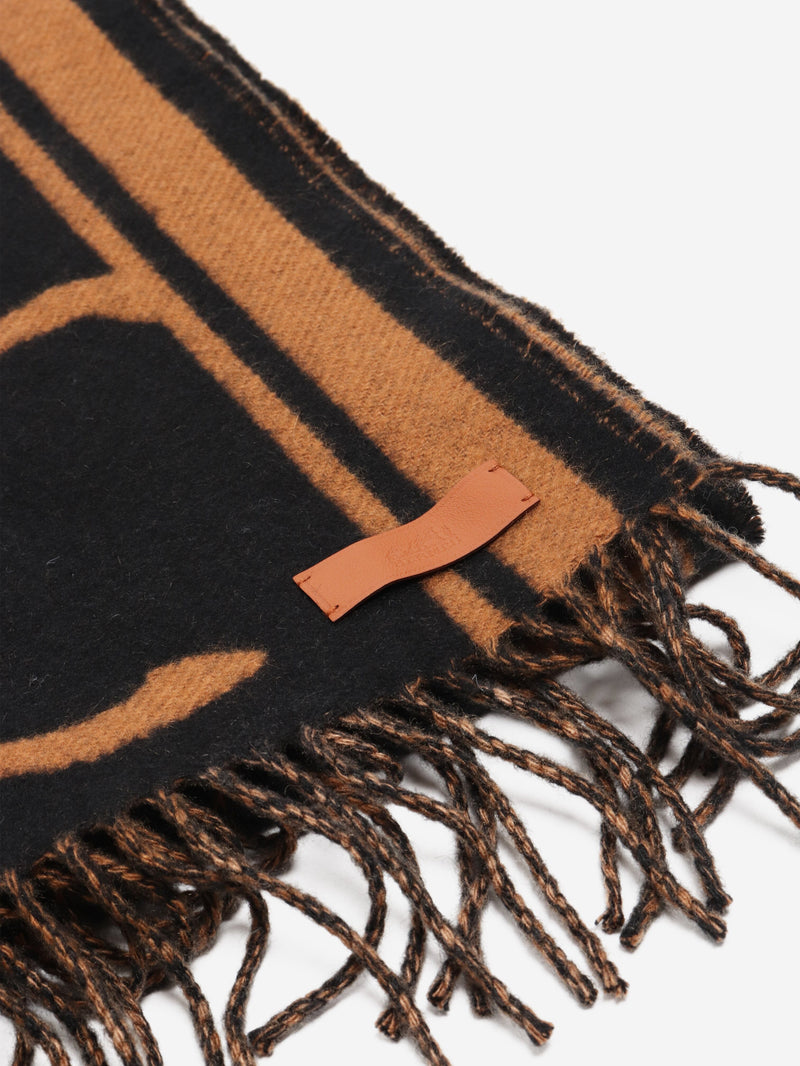 Brown Horses cashmere scarf Scarves Hermes 