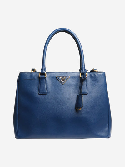 Blue Saffiano Lux leather 2way bag Shoulder bags Prada 
