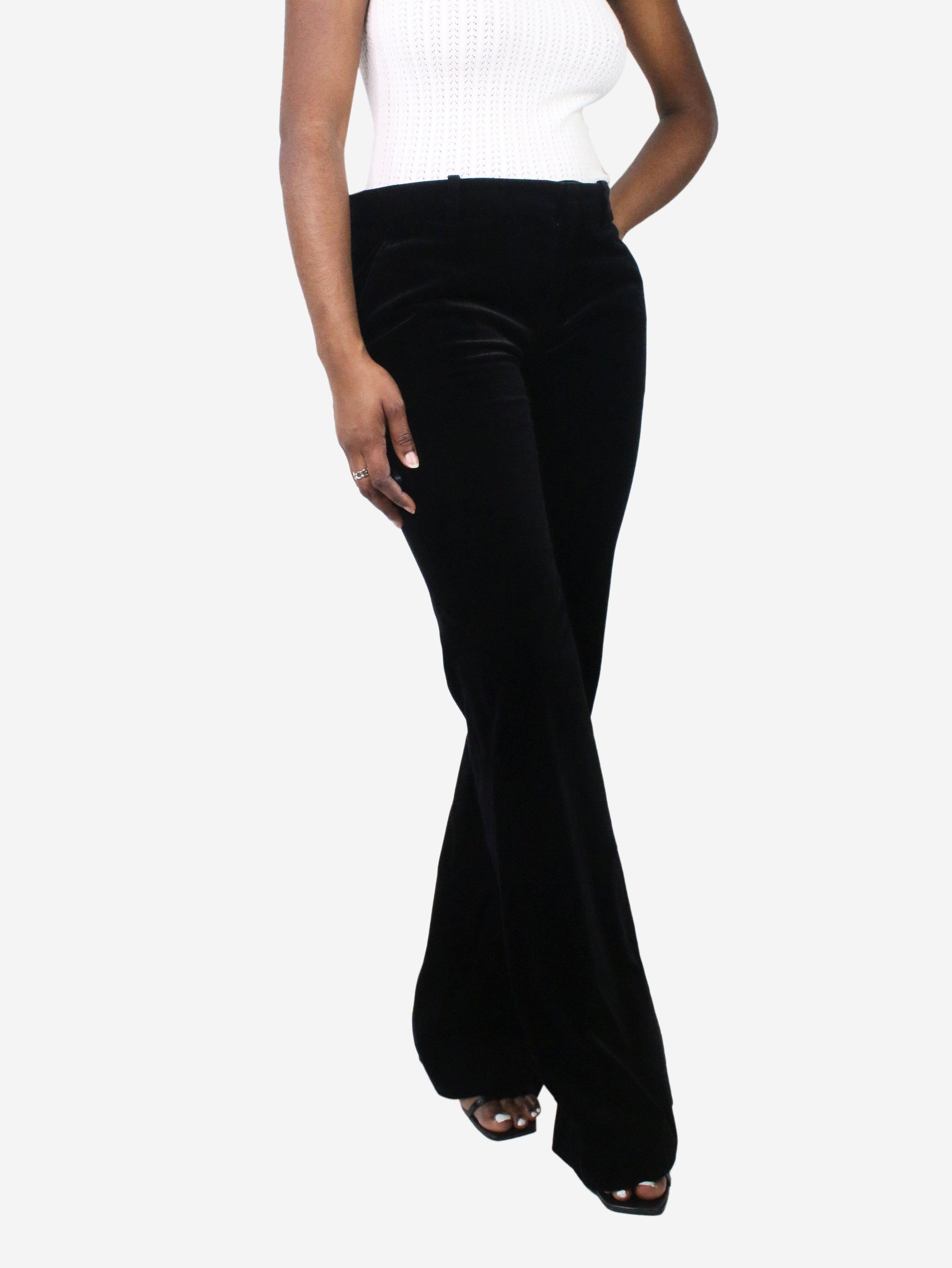 gucci black trousers