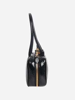 Black Beau patent top handle bag Top Handle Bags Miu Miu 