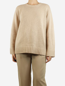 Jenni Kayne Beige cashmere jumper - size XS