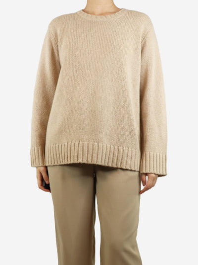 Beige cashmere jumper - size XS Knitwear Jenni Kayne 