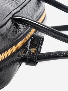 Black Beau patent top handle bag Top Handle Bags Miu Miu 