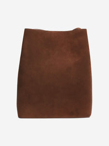 Aesther Ekme Brown Sac Supple suede tote bag