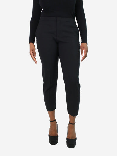 Black wool pocket trousers - size FR 42 Trousers Chloe 
