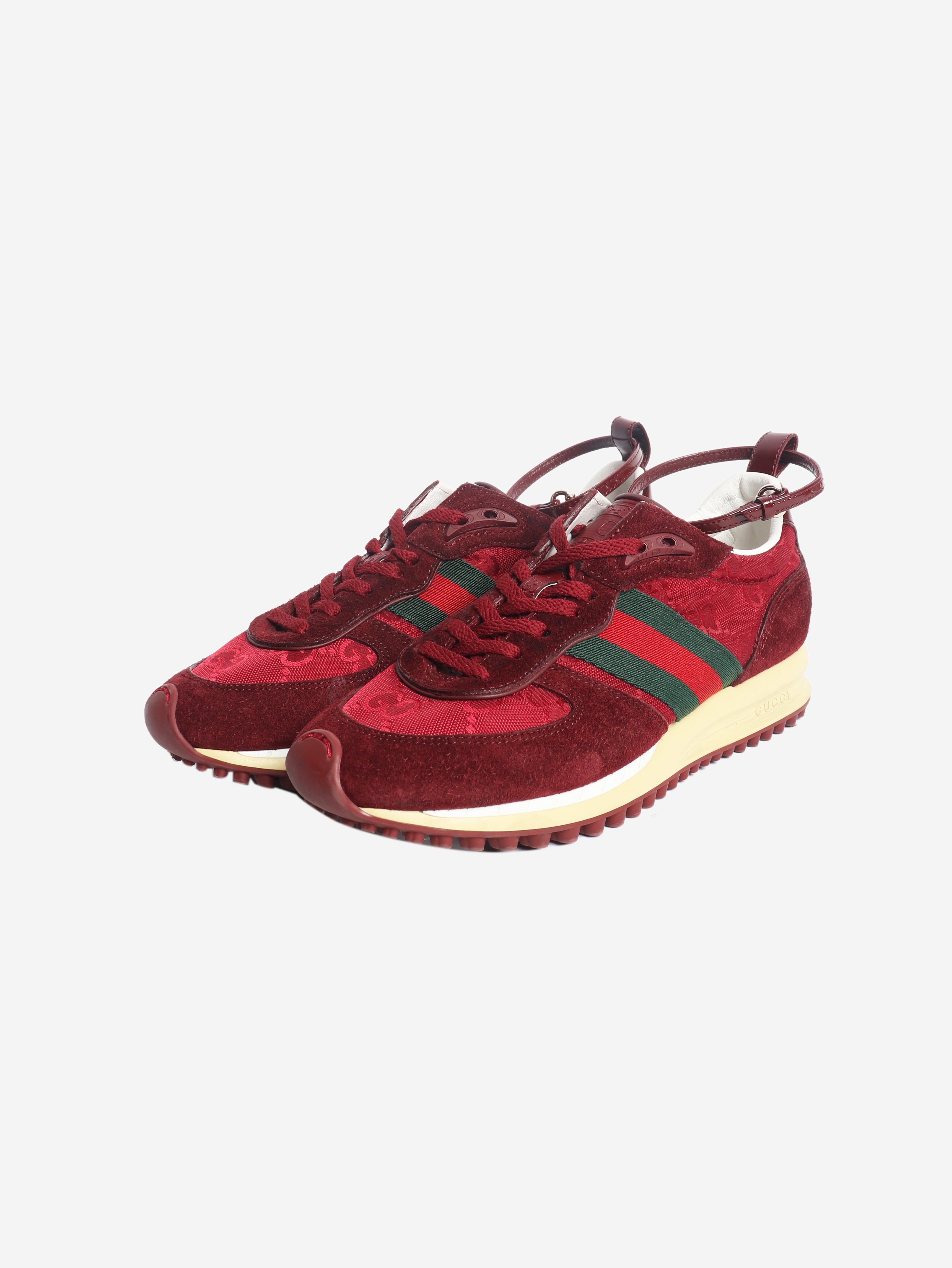 Burgundy Re-Motion sneakers - size EU 35.5