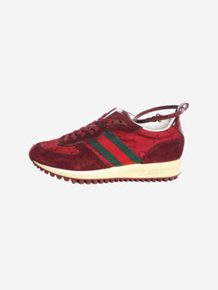 Burgundy Re-Motion sneakers - size EU 35.5