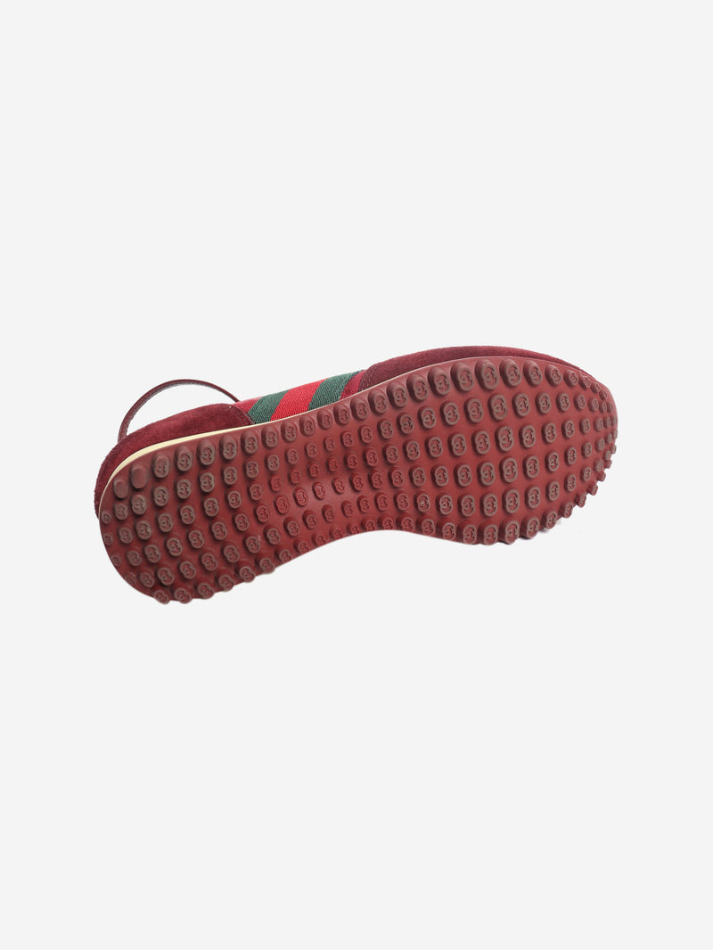 Burgundy Re-Motion sneakers - size EU 35.5